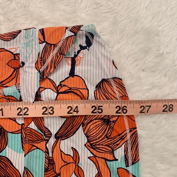 Lululemon Racerback Floral Coral Tank Top - Picture 10 of 14